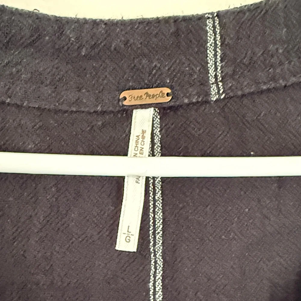 Free people keep it in checkered Sz large L jumpsuit with pockets as seen on TV - Picture 8 of 16
